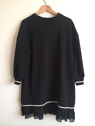 Simli, tüllü sweatshirt