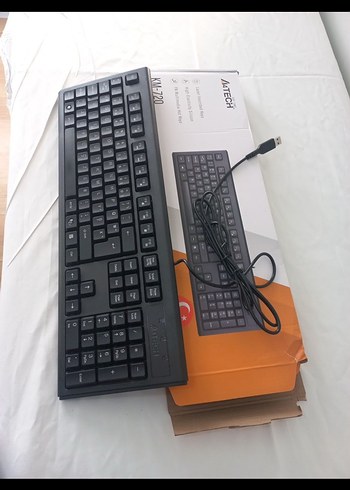 USB Kablolu Siyah A4Tech F Klavye - Görsel 2