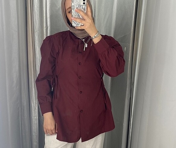 Diğer Bordo Gömlek