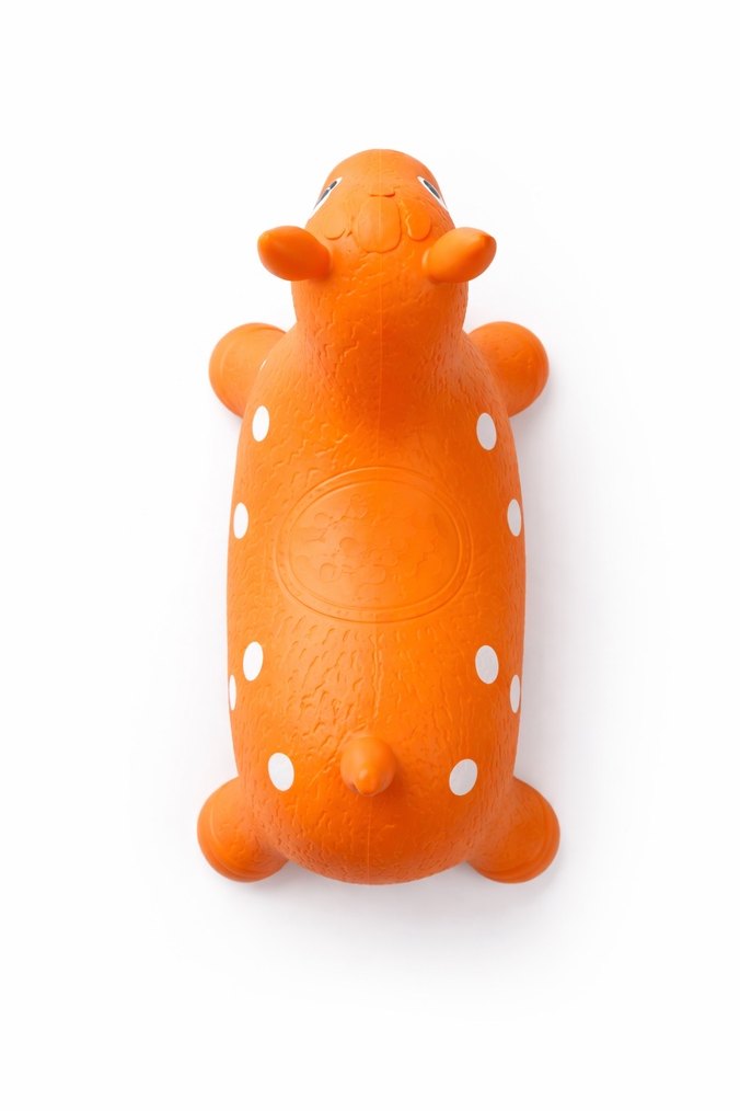 Turuncu Noktalı At Zıplayan Oyuncak ZIP ZIP OYUNCAK - Görsel 4