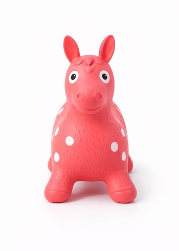 Pembe Noktalı Şişme Zıplayan Oyuncak ZIP ZIP oyuncak - Görsel 3