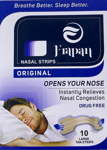 Frapan Burun Bandı Orijinal 10lu Mavi hormala bandı uyku bandı - Görsel 4