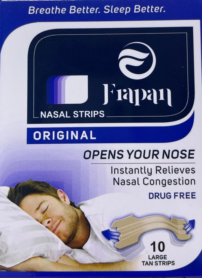 Frapan Burun Bandı Orijinal 10lu Mavi hormala bandı uyku bandı - Görsel 4