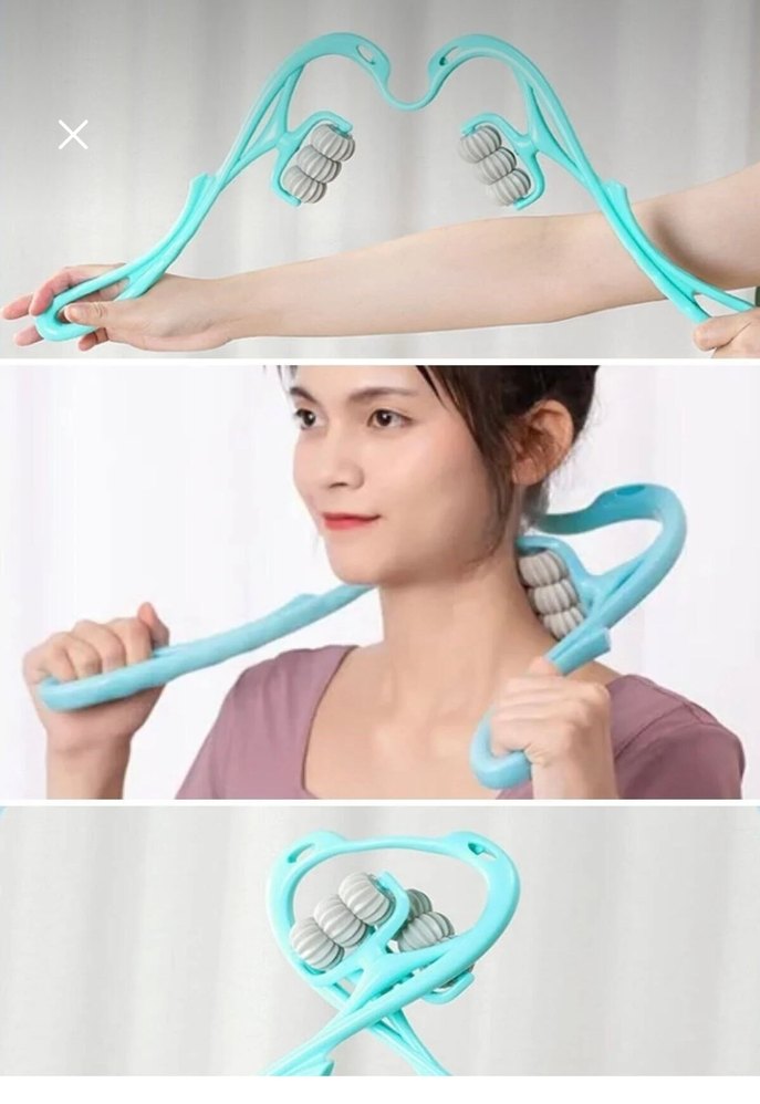 6 TEKERLEKLİ MANUAL MASAJ ALETİ ESNEYEBİLEN KANATLAR - Görsel 4