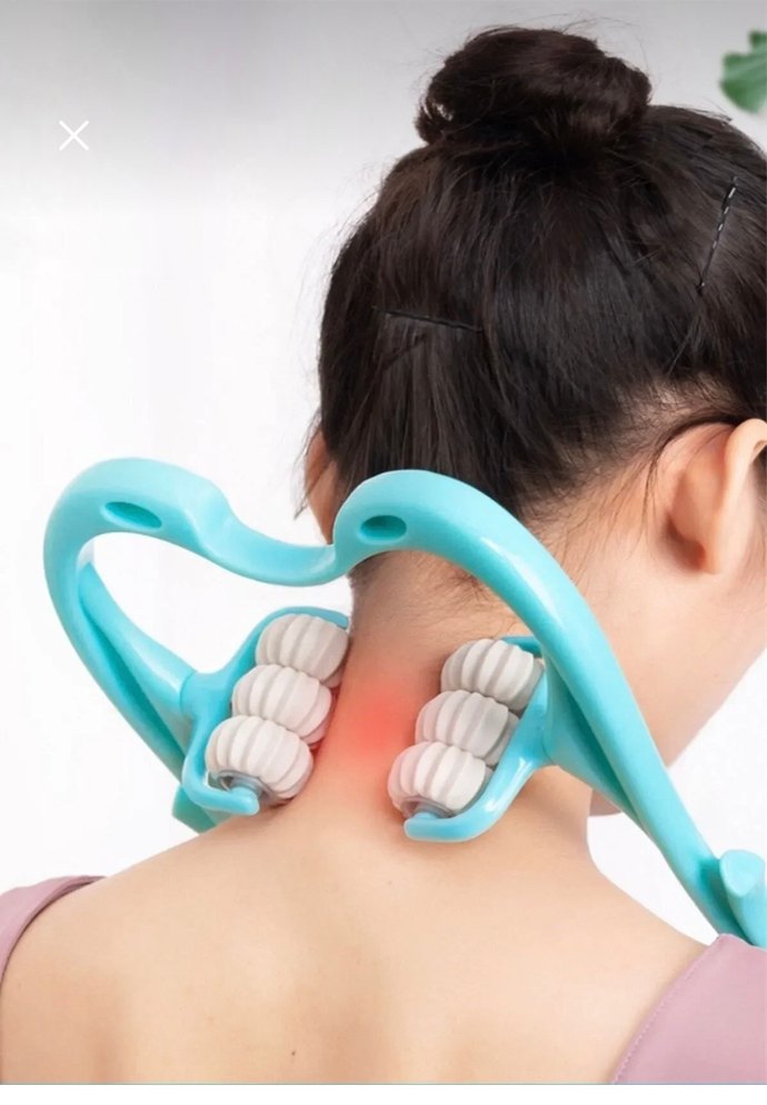 6 TEKERLEKLİ MANUAL MASAJ ALETİ ESNEYEBİLEN KANATLAR - Görsel 3