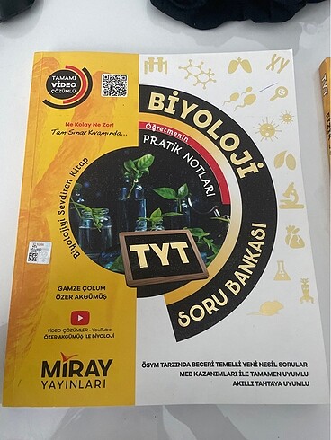 Miray yayıncılık tyt biyoloji