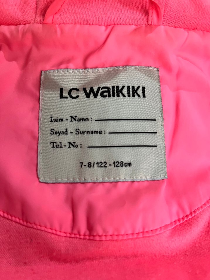 Kız Çocuk Kapüşonlu Fermuarlı Pembe Yelek - Görsel 3