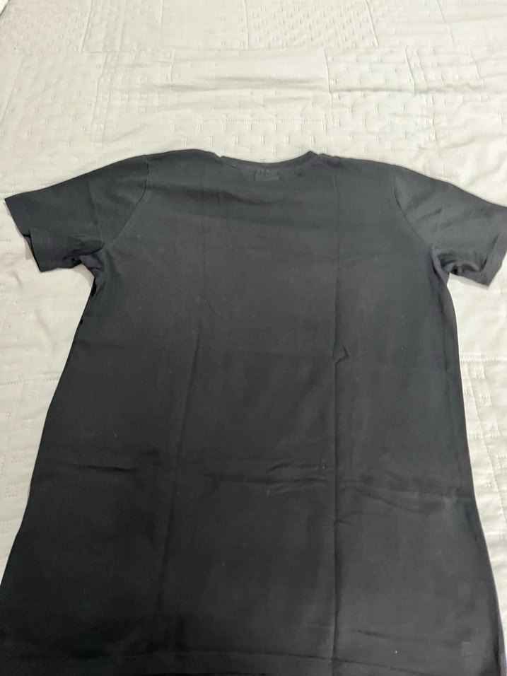 S.otatat Baskılı Siyah Erkek Tişört - Görsel 3