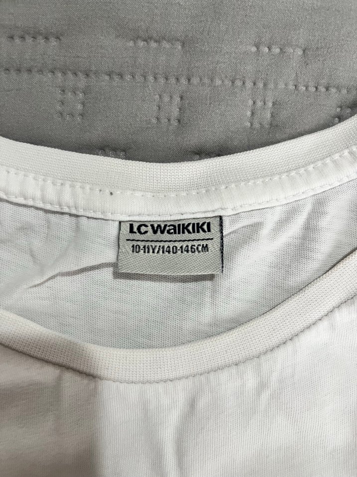 Beyaz Desenli Erkek Çocuk Atlet - Görsel 2