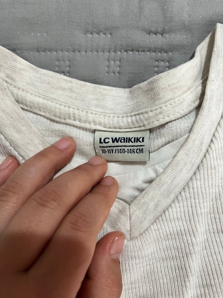 Gri Baskılı Rahat Kesim Kadın Sweatshirt - Görsel 3