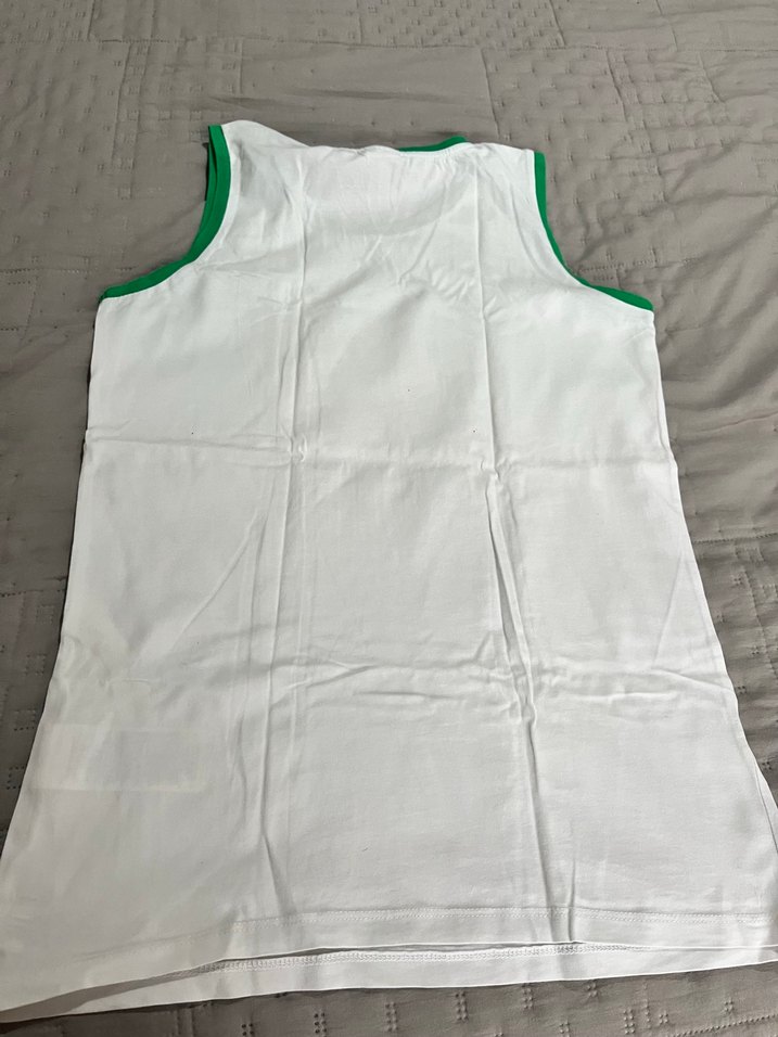 LC Waikiki Baskılı Yeşil Gri Çocuk Atlet - Görsel 3