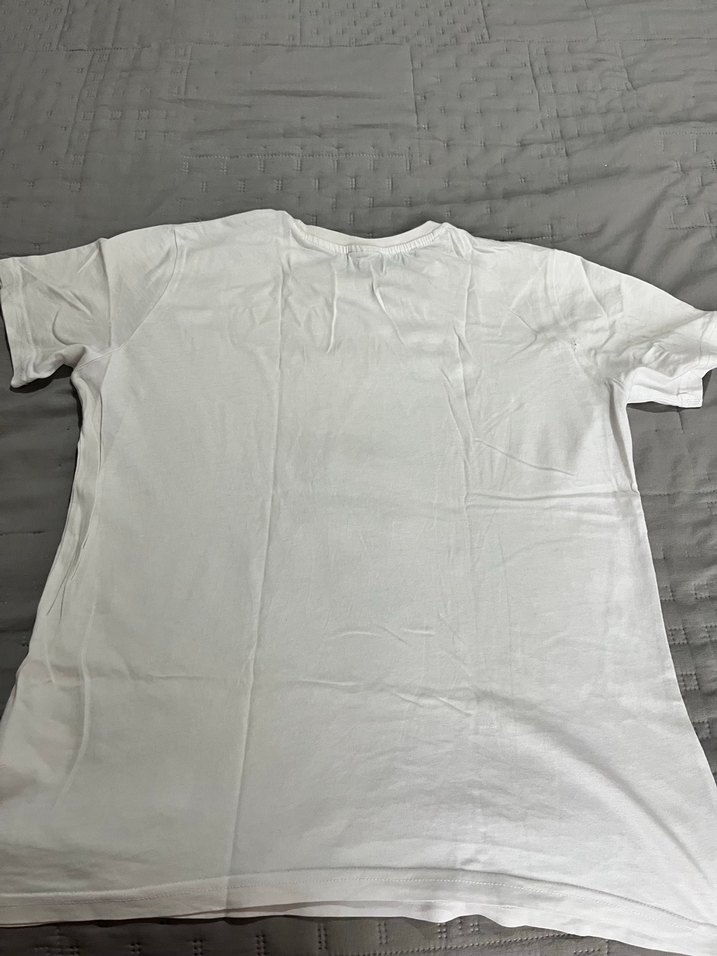 Beyaz Baskılı Erkek Çocuk Tişört - Görsel 2