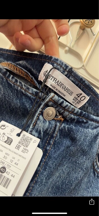 Stradivarius Stradivarius Bol Paça Jean