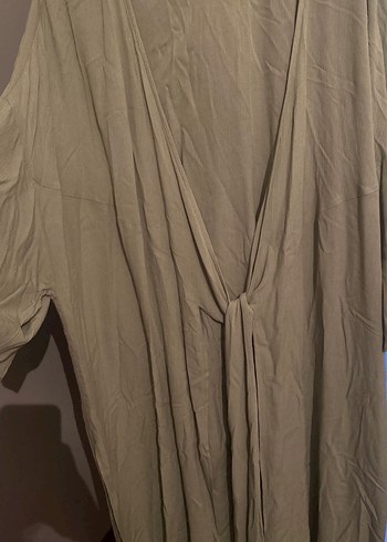 Uzun Kollu V Yaka Salaş kimono - Görsel 2