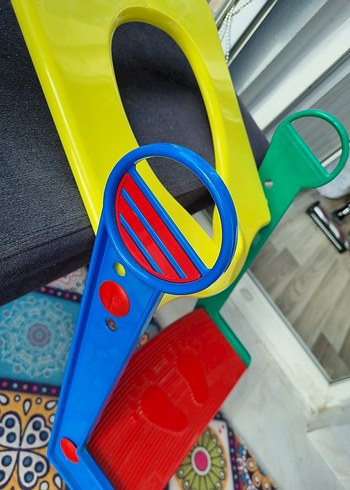 Renkli Çocuk tuvalet alıştırma aparatı - Görsel 2