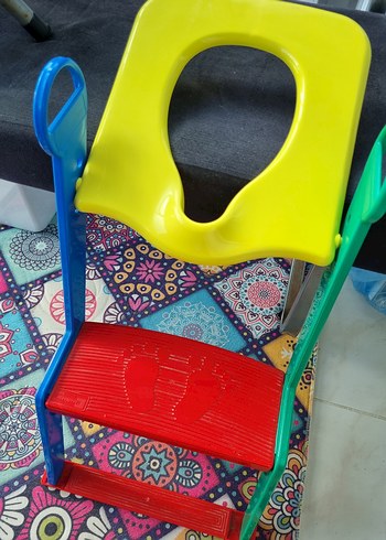 Renkli Çocuk tuvalet alıştırma aparatı - Görsel 3