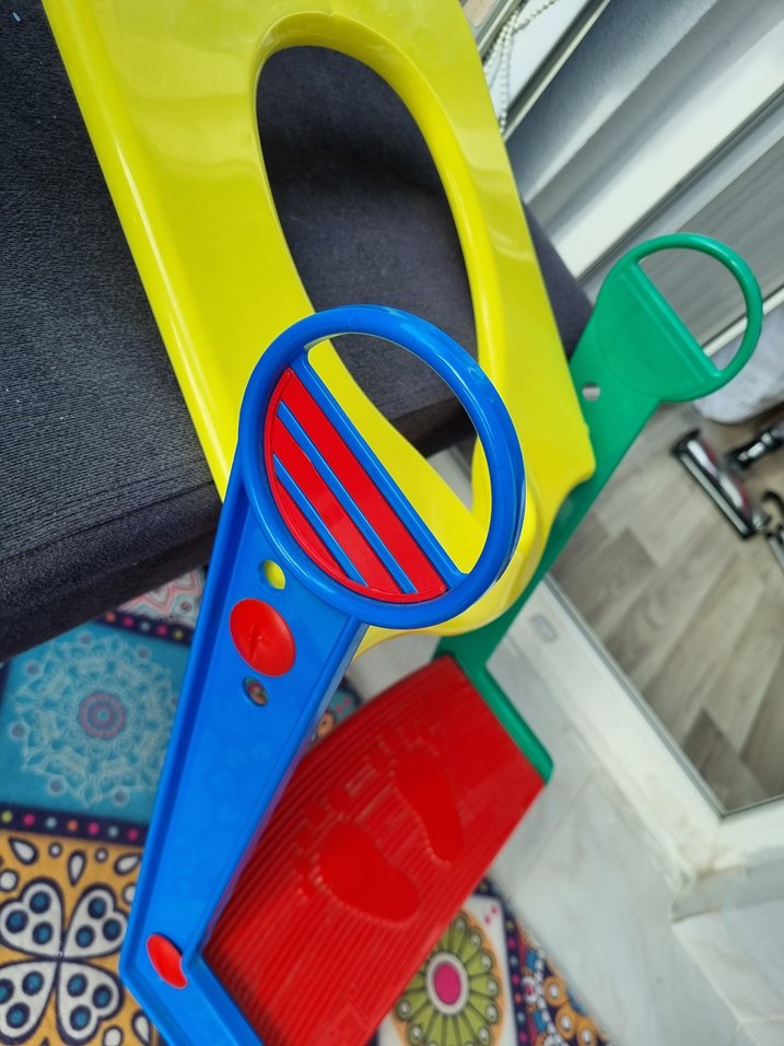 Renkli Çocuk tuvalet alıştırma aparatı - Görsel 2