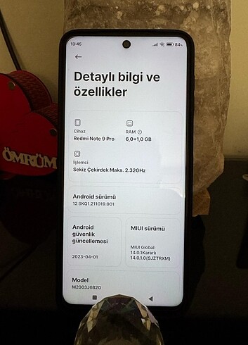 TR REDMİ NOTE 9 PRO 6+1/64 GB 