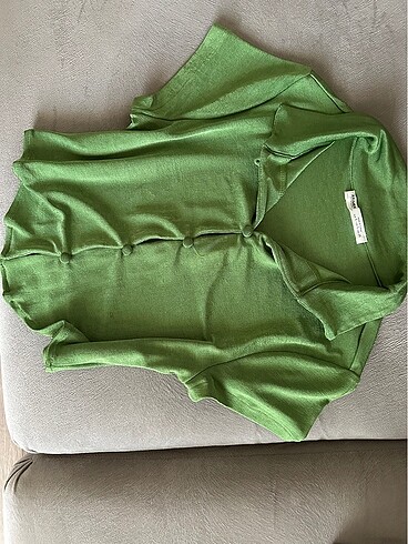 Pull and Bear pull and bear yeşil üst