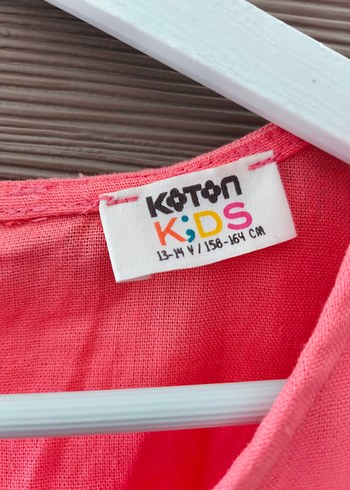 Kolsuz Kırmızı Keten Bluz - Görsel 2