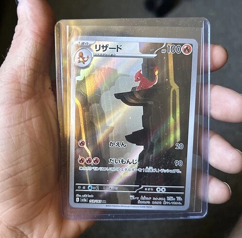 Pokemon Charmeleon Sv 151 AR Japonca Nm