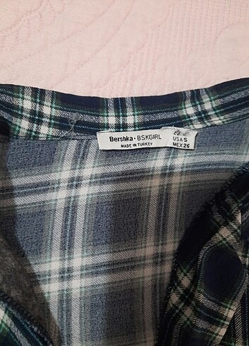 Bershka Ekose Gömlek