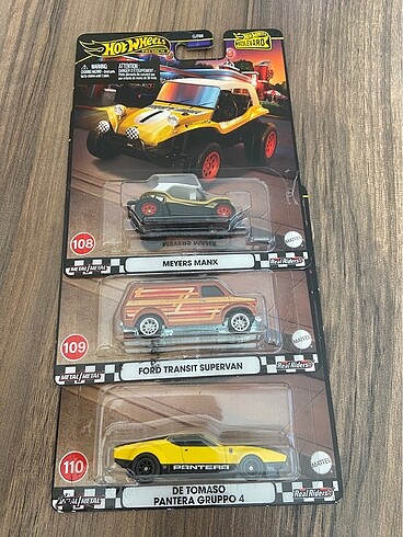 Hot Wheels Premium 108-109-110