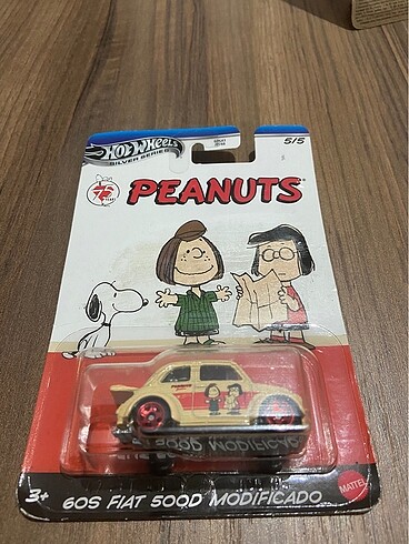 Hot Wheels Peanuts 60S Fiat 500D Modificado