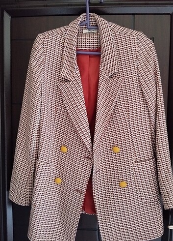 s Beden turuncu Renk Blazer Ceket