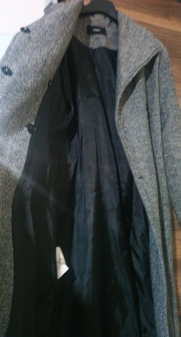 Gri Kemerli Uzun Kaban - Görsel 4