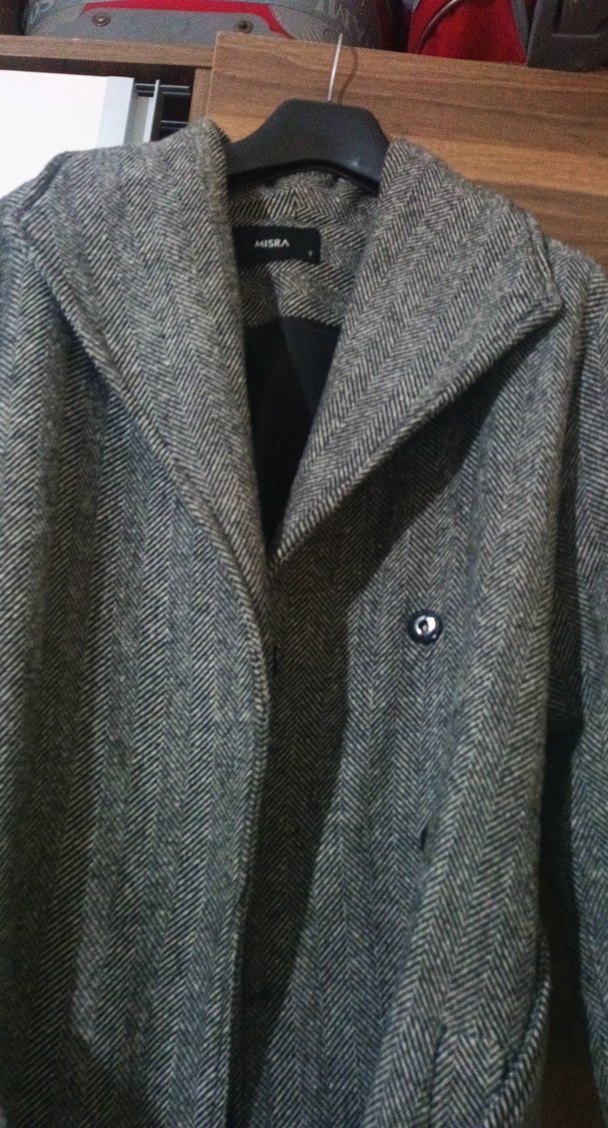 Gri Kemerli Uzun Kaban - Görsel 3