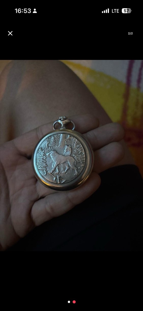 Antika Vintage kurmalı Cep Saati - Görsel 2