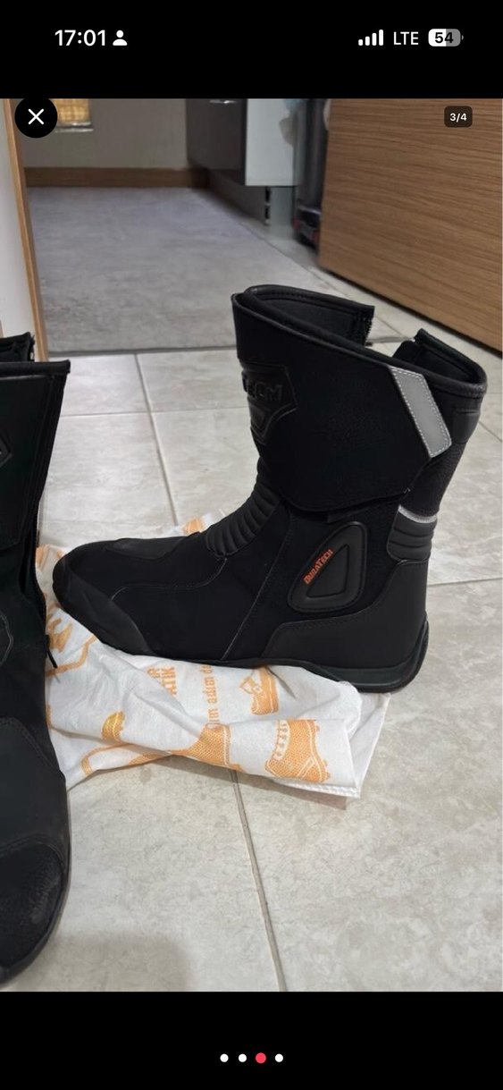 Forte Gt Duratech 29 Como Uzun MotosikletBotu Siyah 44 numara - Görsel 3