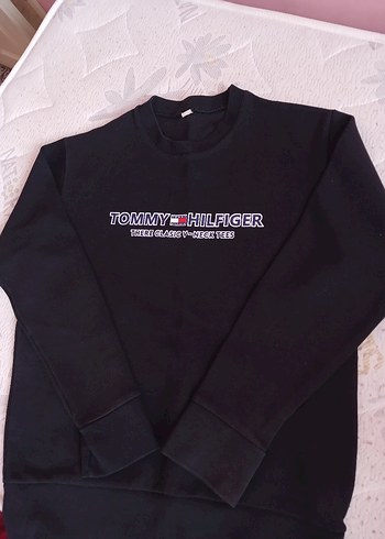 Tommy Hilfiger Siyah Erkek Sweatshirt