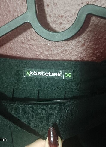 m Beden Köstebek siyah etek 