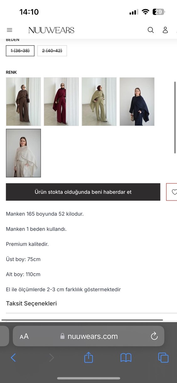 Bej Premium Keten Tasarım Takım - Görsel 4