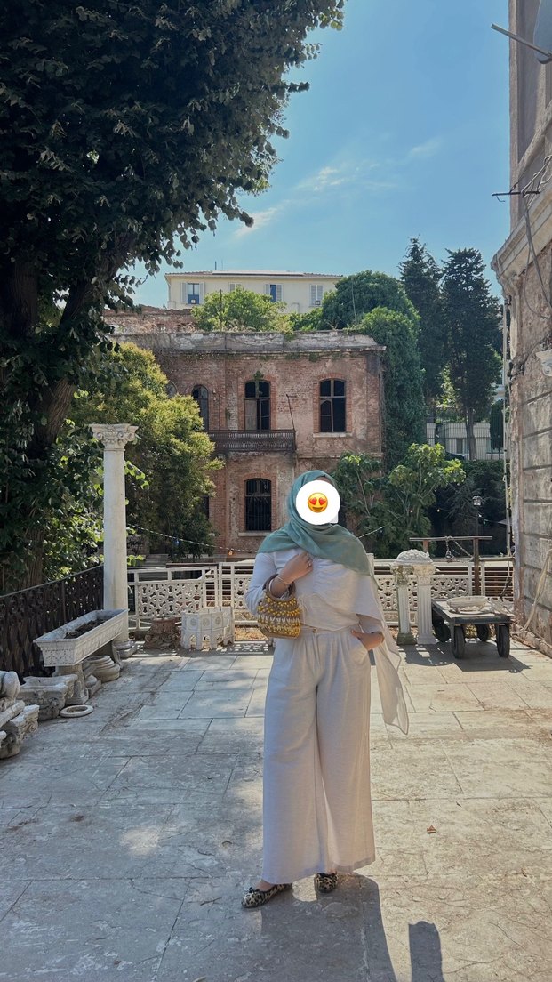 Bej Premium Keten Tasarım Takım - Görsel 3