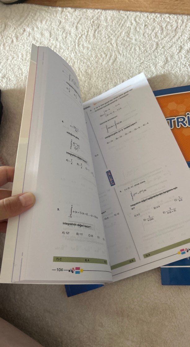 Apo İntégral ve Trigonometri Soru Bankası - Görsel 2