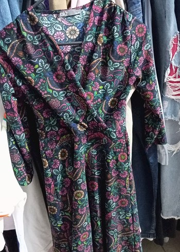 Kadın Bohem mini elbise - Görsel 2