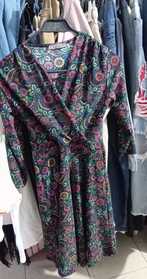 Kadın Bohem mini elbise - Görsel 2