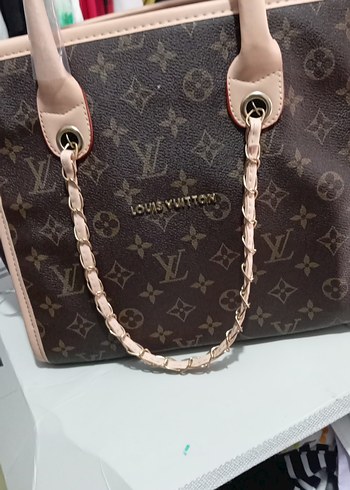 Kahverengi Zincir Detaylı Kadın Çanta sıfır üründür - Görsel 2