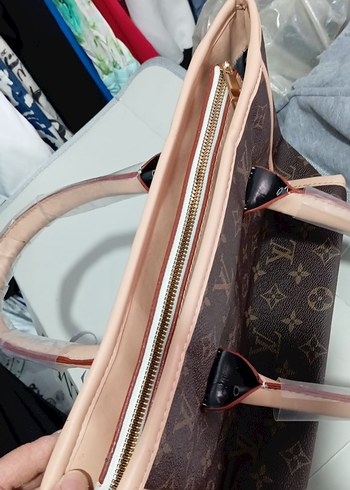 Kahverengi Zincir Detaylı Kadın Çanta sıfır üründür - Görsel 5