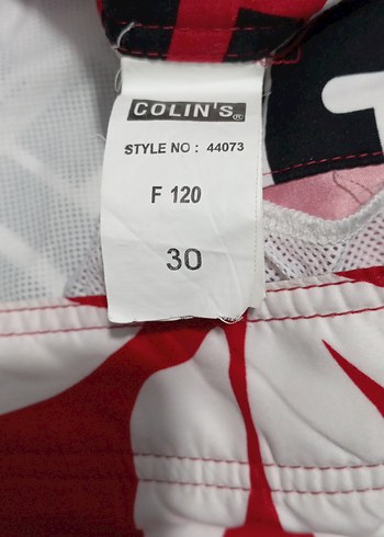 Renkli Baskılı Loose Fit Erkek Mayo Şort - Görsel 5