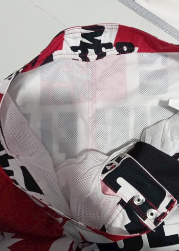 Renkli Baskılı Loose Fit Erkek Mayo Şort - Görsel 4