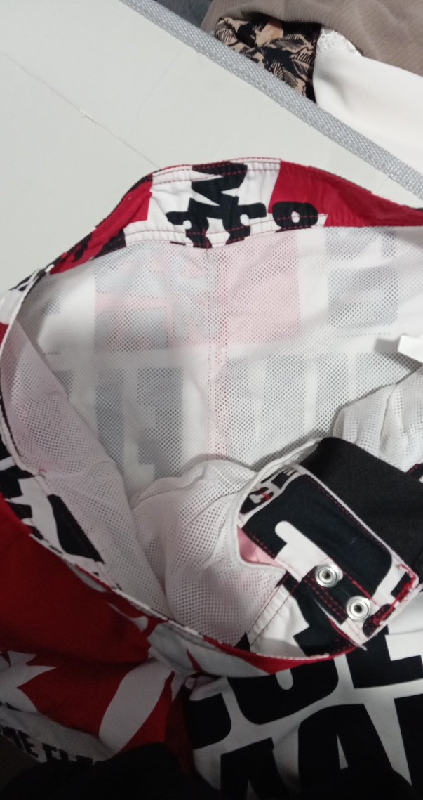 Renkli Baskılı Loose Fit Erkek Mayo Şort - Görsel 4