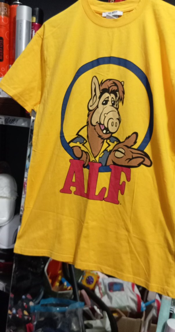 Sarı Baskılı Kısa Kollu Tişört 2 defa giyildi - Görsel 2