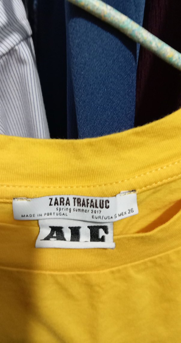 Sarı Baskılı Kısa Kollu Tişört 2 defa giyildi - Görsel 4