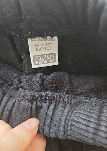 LC Waikiki Siyah Erkek Çocuk Rahat Kesim Pantolon
