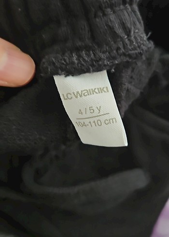 erkek cocuk için Siyah Rahat Kesim Pantolon - Görsel 4