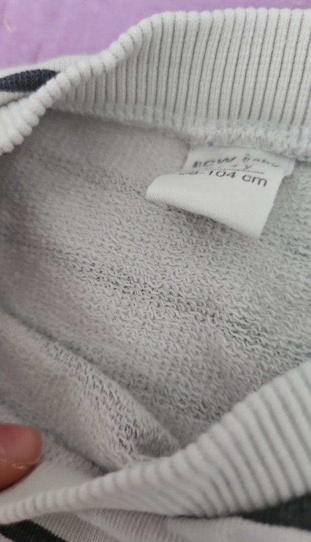 Erkek Çocuk Çizgili Baskılı Sweatshirt - Görsel 2